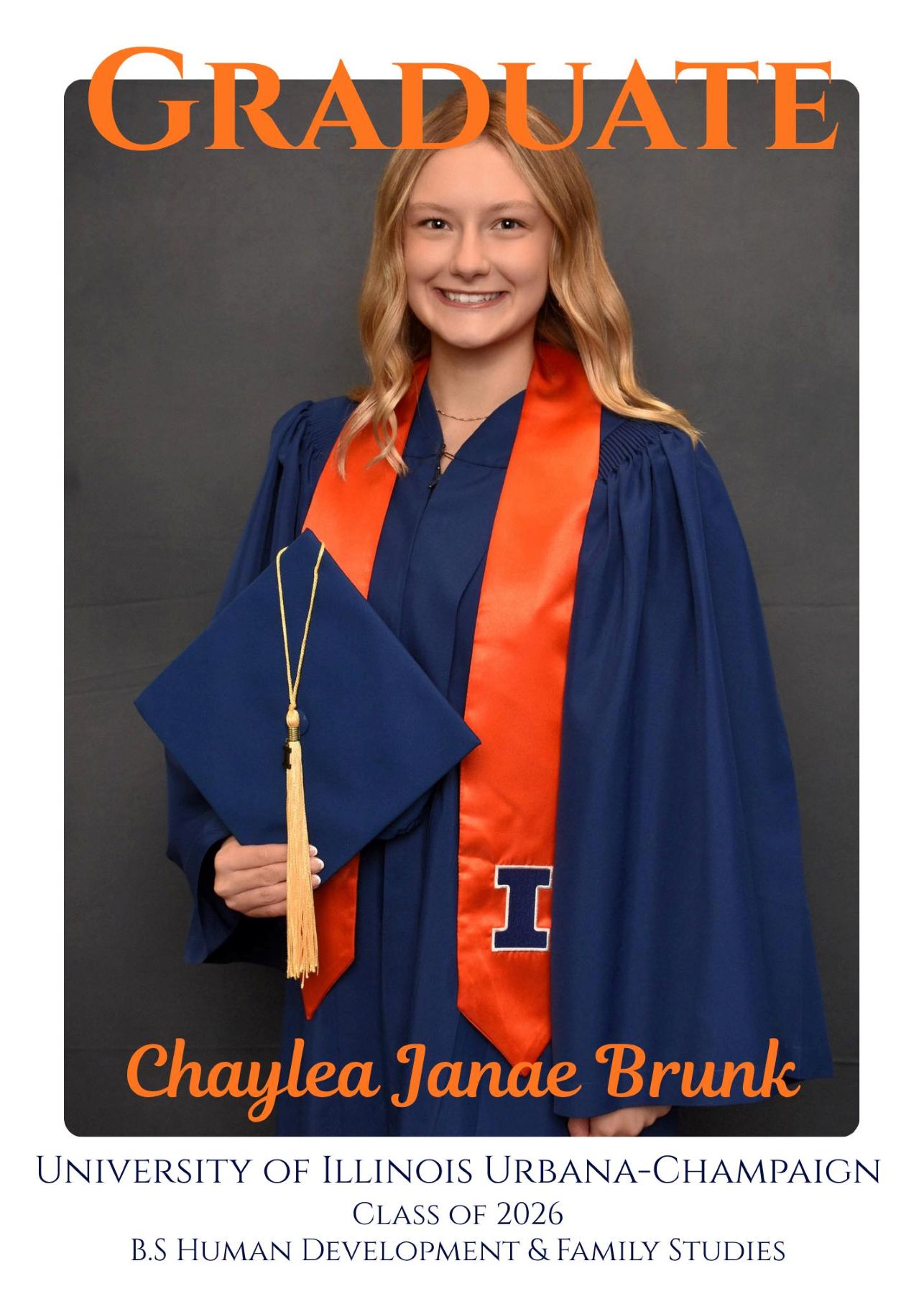 Chaylea Janae Brunk – University of Illinois Graduate 2026